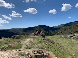 Vistas de la Herrera y Los Perez desde el castillo
